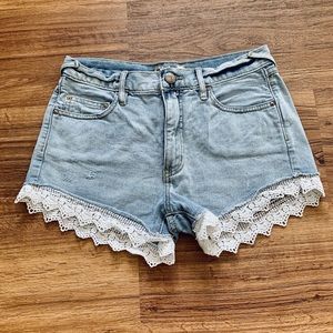Free People Denim Shorts